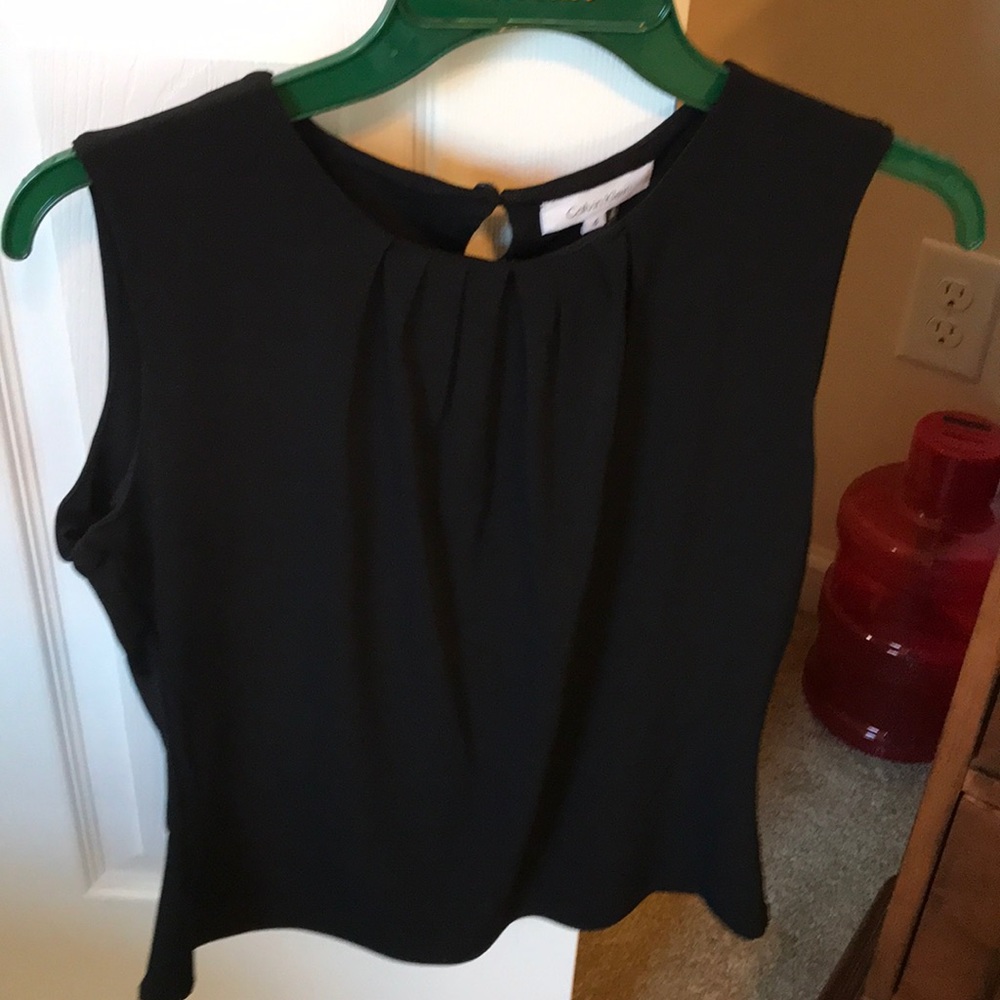 Black dress tank top.